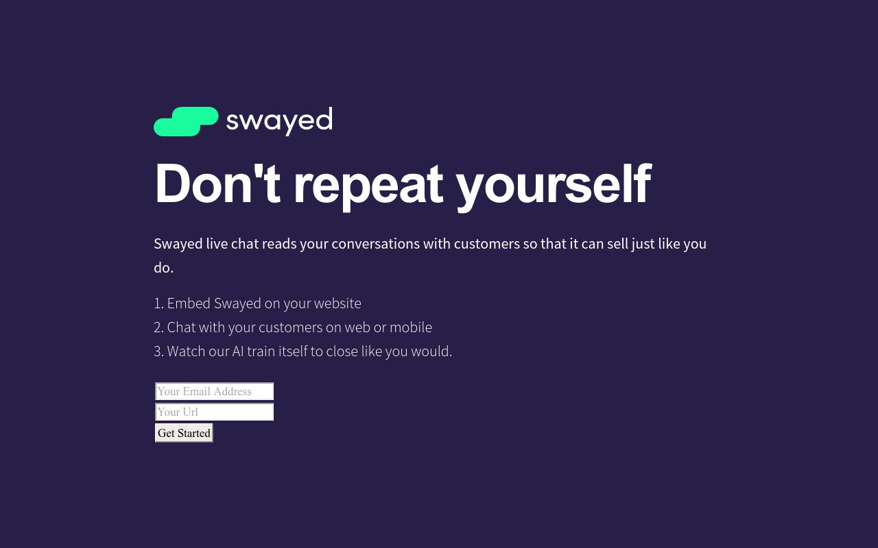 Carrd profile picture for @swayed